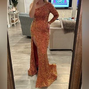 Mardi Gras/ Prom Dress